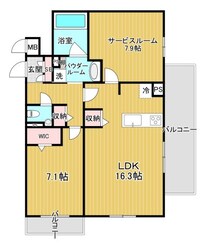 インペリアル大宮の物件間取画像